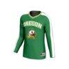 Oregon Ducks GameDay Greats Youth NIL Pick-A-Player Collegiate Women's Volleyball Lightweight Fashion Jersey - Green - Side View