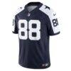 CeeDee Lamb Dallas Cowboys Nike Alternate Vapor F.U.S.E. Stitched Limited Jersey - Navy - Side View