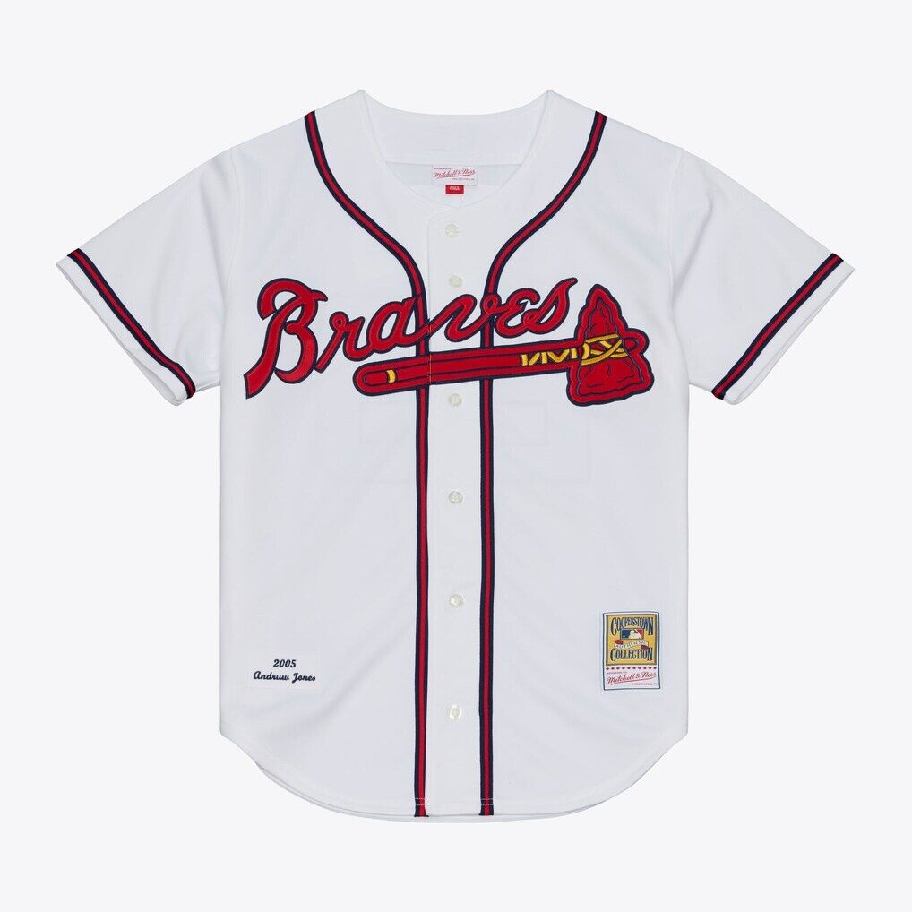 Andruw Jones Atlanta Braves Mitchell & Ness 2005 Authentic Jersey