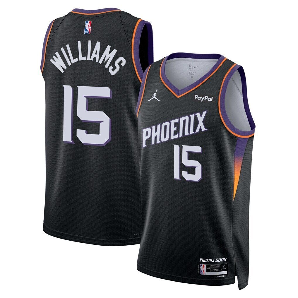 Mark Williams Phoenix Suns Jordan Brand Unisex Swingman Badge Jersey - Statement Edition