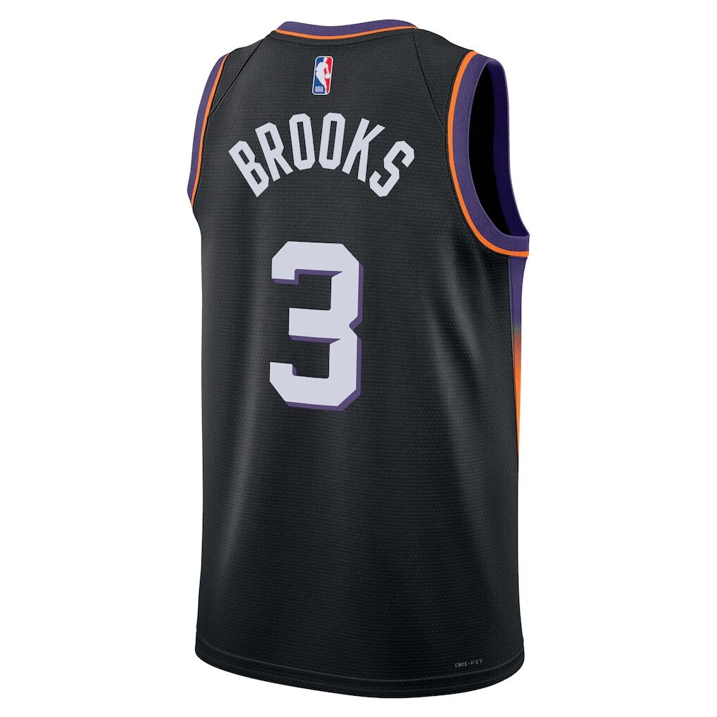 Dillon Brooks Phoenix Suns Jordan Brand Unisex Swingman Badge Jersey - Statement Edition