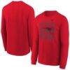 New England Patriots Nike Essential Long Sleeve T-shirt - Red - Front View