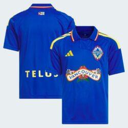 Vancouver Whitecaps FC adidas Youth 2026 Archive Replica Jersey - - Front View