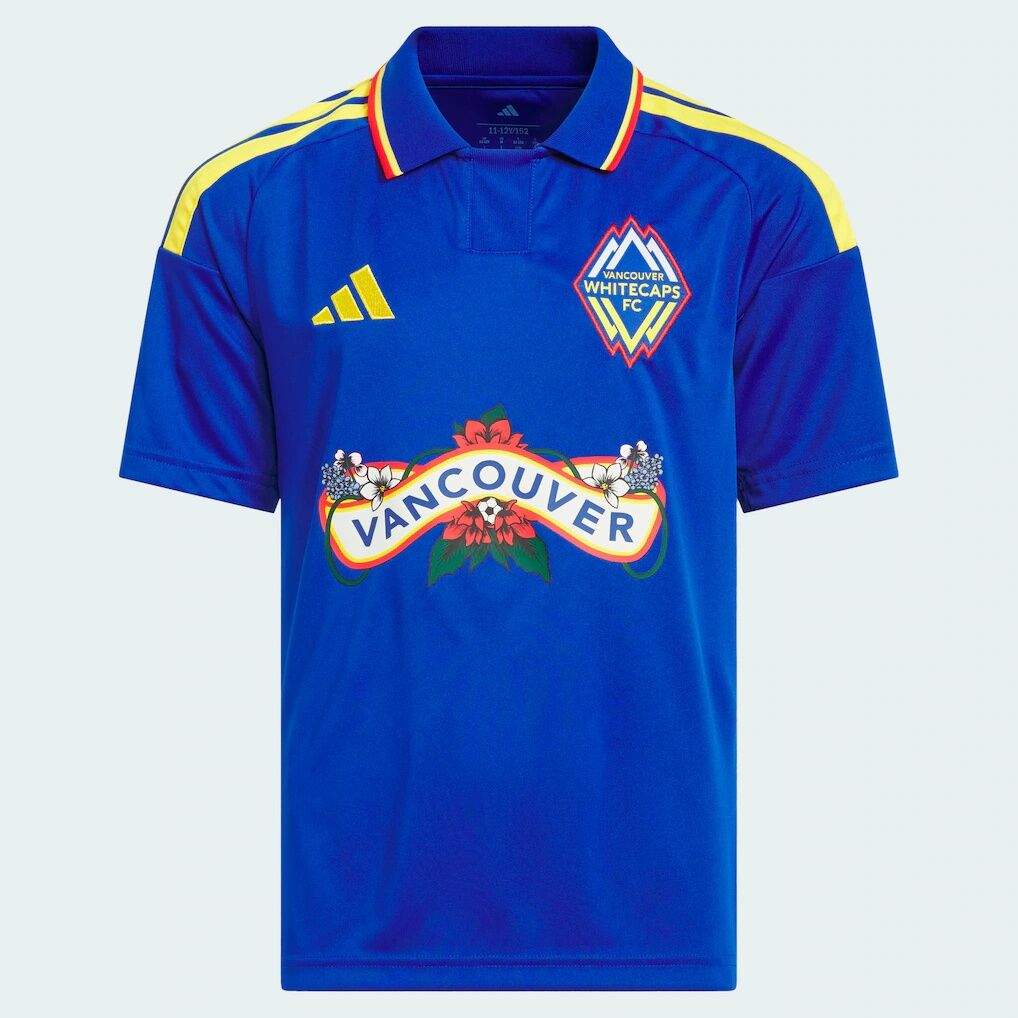 Vancouver Whitecaps FC adidas Youth 2026 Archive Replica Jersey - Royal