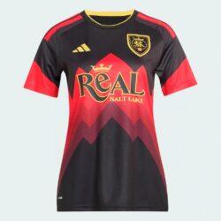 Real Salt Lake adidas Women's 2026 Archive Replica Jersey - Black - Alt1