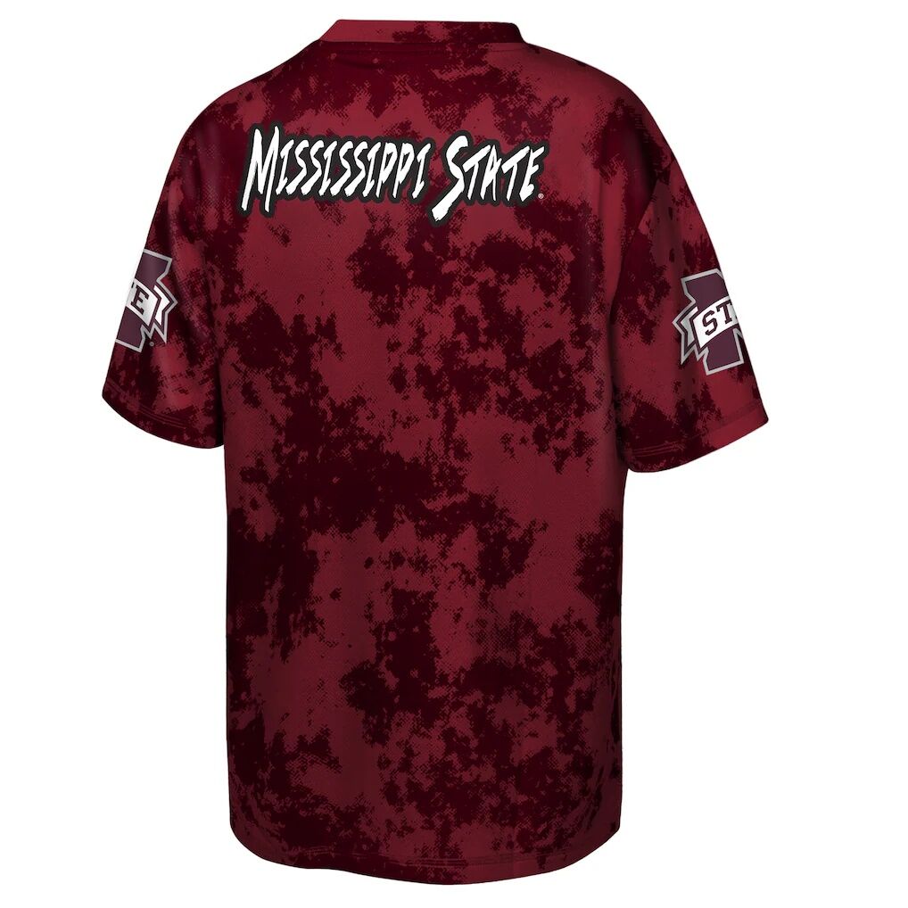 Mississippi State Bulldogs Outerstuff Youth Off-Side Sublimated T-Shirt - Maroon