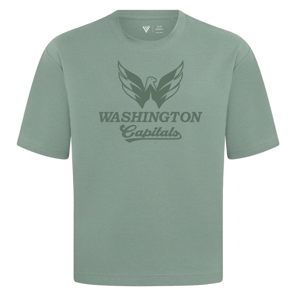 Washington Capitals Levelwear Shadow Surge Luxe Signature Knit T-Shirt