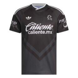 Club America adidas 2026/27 Away Replica Jersey - Black - Front View