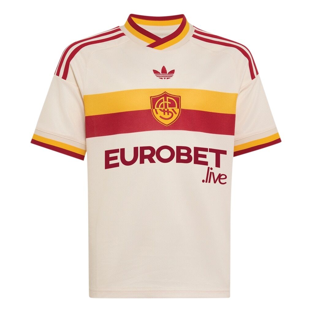 AS Roma adidas Youth 2026/27 Away Replica Jersey