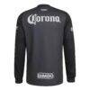 Club America adidas 2026/27 Away Replica Long Sleeve Jersey - Black - Alt2