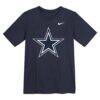 Dallas Cowboys Nike Preschool Logo T-Shirt - Navy - Front View