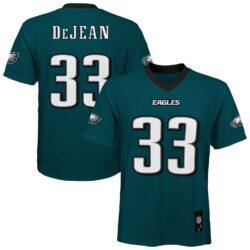 Cooper DeJean Philadelphia Eagles Outerstuff Youth Team Replica Jersey - - Front View