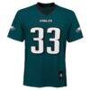 Cooper DeJean Philadelphia Eagles Outerstuff Youth Team Replica Jersey - - Side View