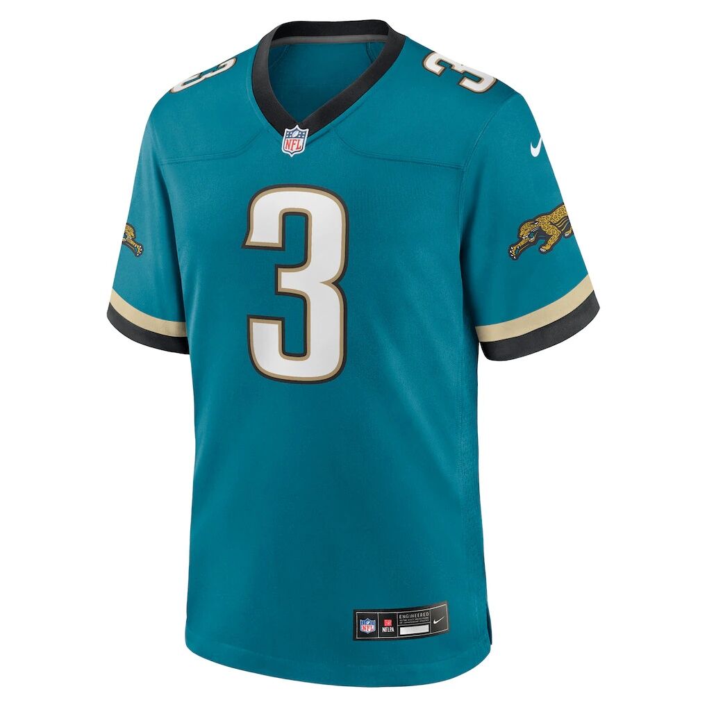 Jakobi Meyers Jacksonville Jaguars Nike Alternate 2 Prowler Throwback Game Jersey