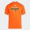 Miami Hurricanes adidas D4T Tri-Blend T-Shirt - Orange - Front View
