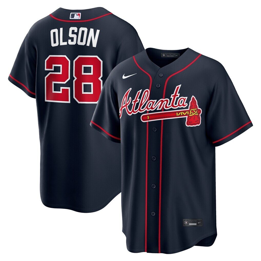 Matt Olson Atlanta Braves Nike Alternate Replica Jersey