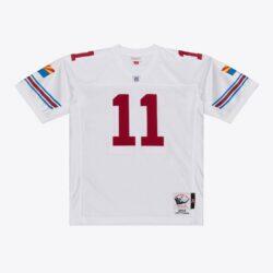 Larry Fitzgerald Arizona Cardinals Mitchell & Ness 2004 Authentic Throwback Jersey - White - Front View