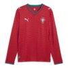 Portugal National Team Puma 2026 Home Replica Long Sleeve Jersey - Red - Alt1