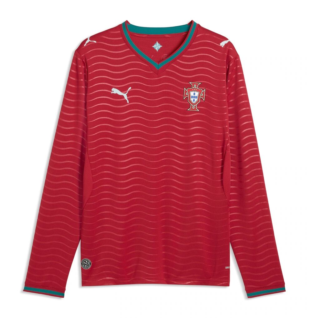 Portugal National Team Puma 2026 Home Replica Long Sleeve Jersey