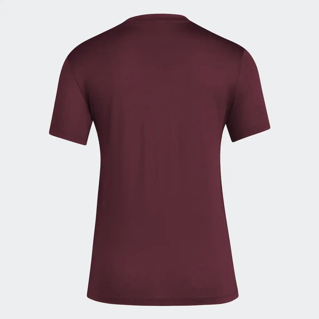 Mississippi State Bulldogs adidas Women's Locker Slogan Pre-Game T-Shirt - Maroon