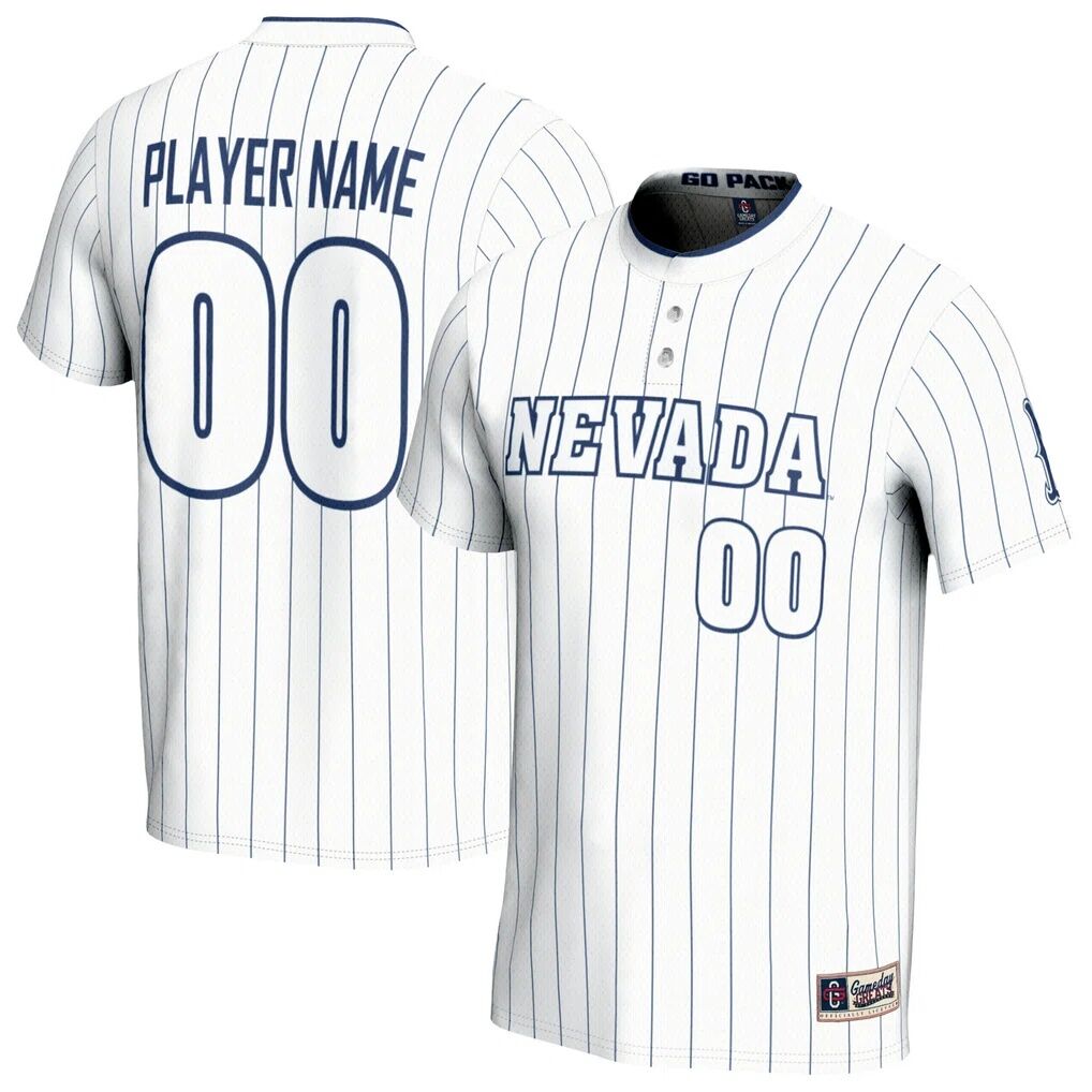 Nevada Wolf Pack GameDay Greats Unisex Lightweight Collegiate Softball NIL Pick-A-Player Fashion Jersey