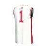 #1 Miami University RedHawks GameDay Greats Unisex Lightweight Collegiate Basketball Fashion Jersey - White - Detail View