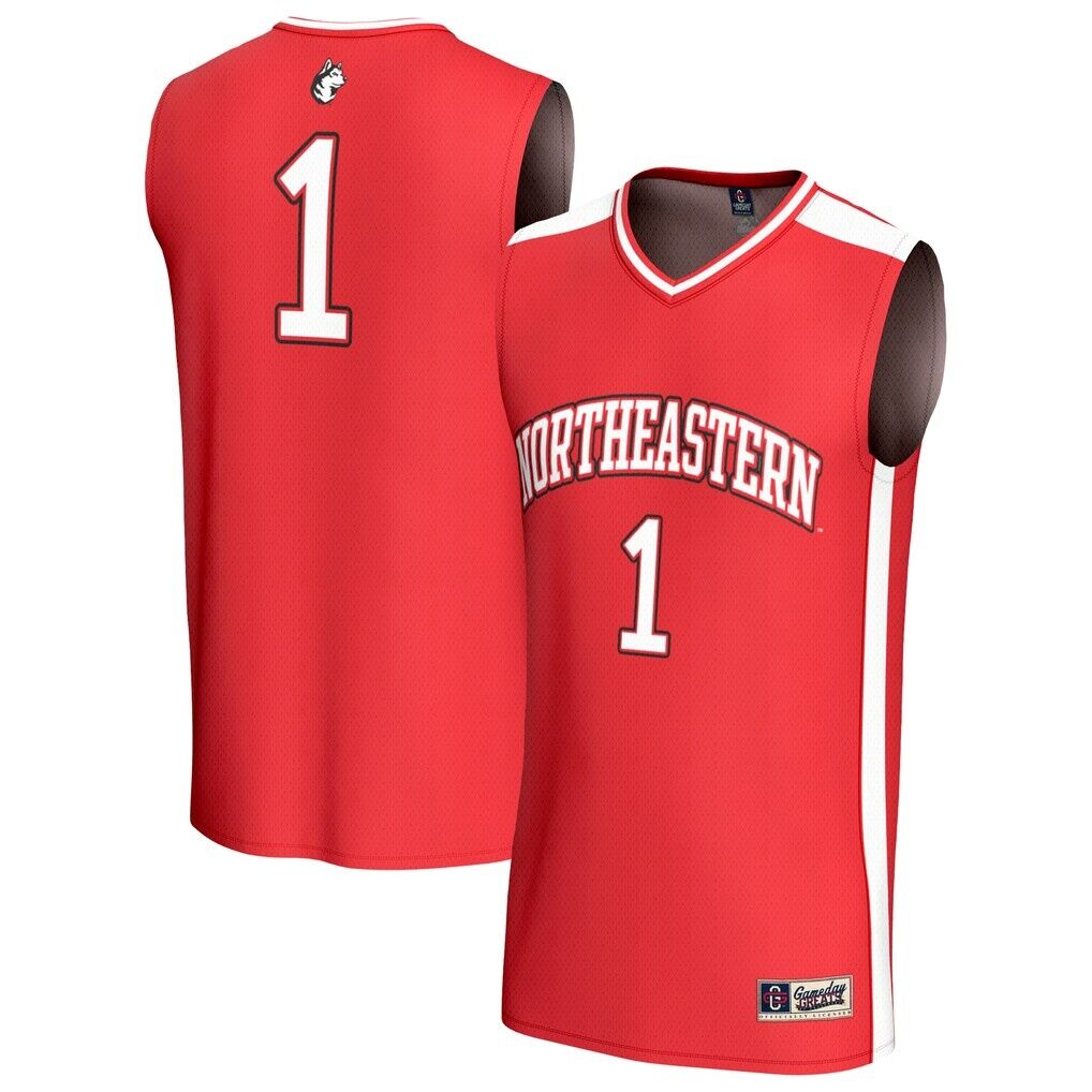 #1 Northeastern Huskies GameDay Greats Youth Lightweight Collegiate Basketball Fashion Jersey