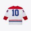 Guy Lafleur Montreal Canadiens Mitchell & Ness 1971 Power Play Jersey - White - Side View
