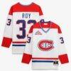 Patrick Roy Montreal Canadiens Mitchell & Ness 1992 Power Play Jersey - White - Front View