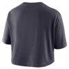 Indiana Fever Nike Women's Studio Cropped T-Shirt - Charcoal - Detail View