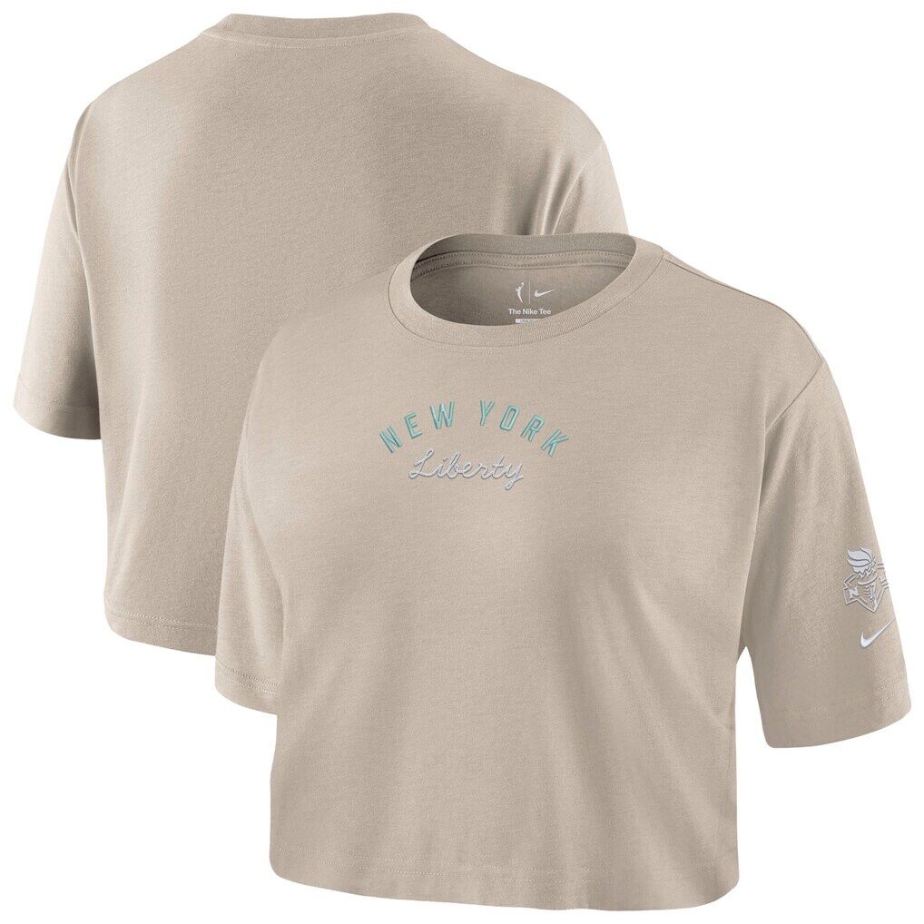 New York Liberty Nike Women's Studio Cropped T-Shirt