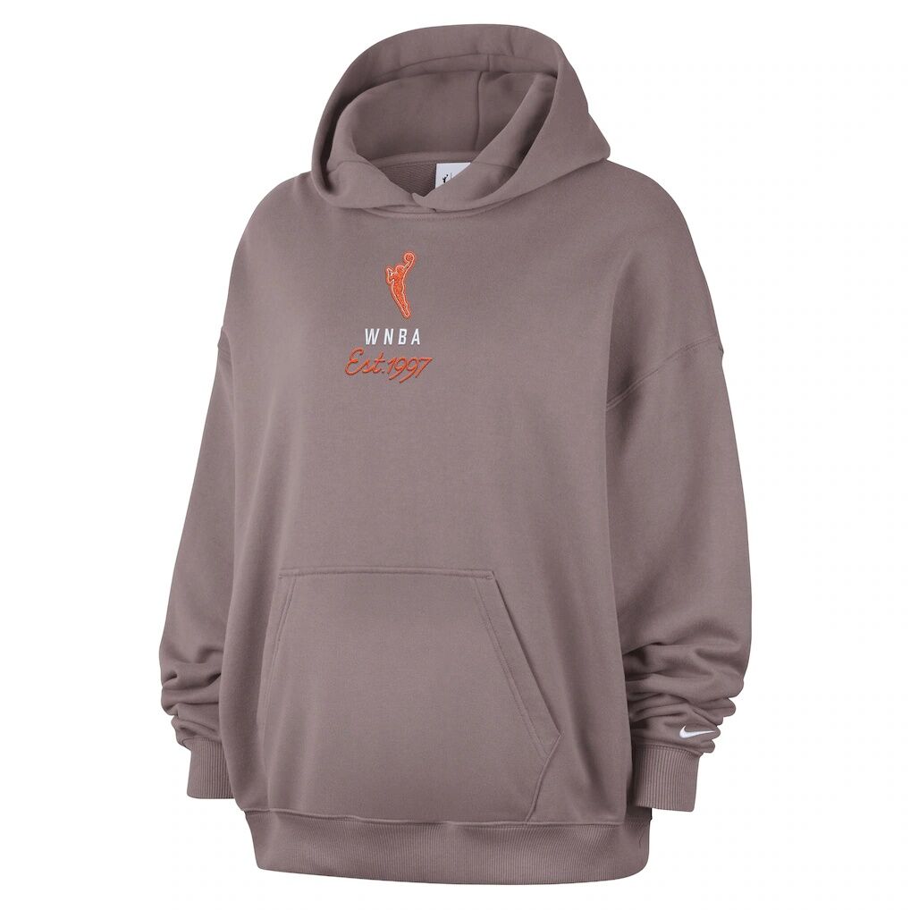 WNBA Nike Women's Studio Fleece Hoodie - Light Brown
