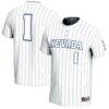 #1 Nevada Wolf Pack GameDay Greats Unisex Lightweight Collegiate Softball Fashion Jersey - White - Front View