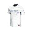 #1 Nevada Wolf Pack GameDay Greats Unisex Lightweight Collegiate Softball Fashion Jersey - White - Side View
