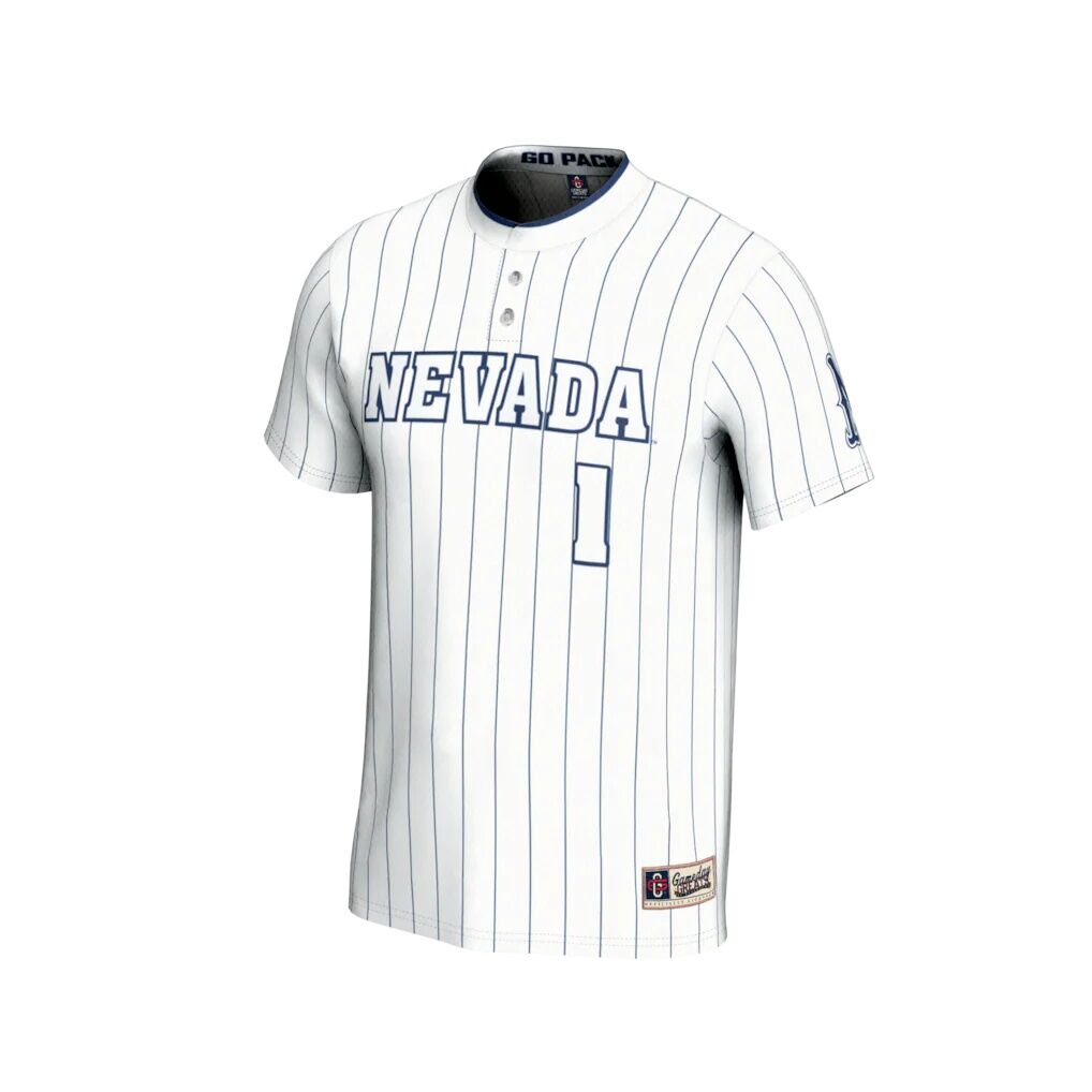 #1 Nevada Wolf Pack GameDay Greats Unisex Lightweight Collegiate Softball Fashion Jersey