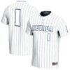 #1 Nevada Wolf Pack GameDay Greats Youth Lightweight Collegiate Softball Fashion Jersey - White - Front View