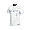 #1 Nevada Wolf Pack GameDay Greats Youth Lightweight Collegiate Softball Fashion Jersey - White - Side View