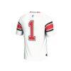 #1 Northeastern Huskies GameDay Greats Unisex Lightweight Collegiate Football Fashion Jersey - White - Detail View