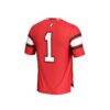 #1 Northeastern Huskies GameDay Greats Youth Lightweight Collegiate Football Fashion Jersey - Red - Detail View