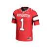 #1 Northeastern Huskies GameDay Greats Youth Lightweight Collegiate Football Fashion Jersey - Red - Side View