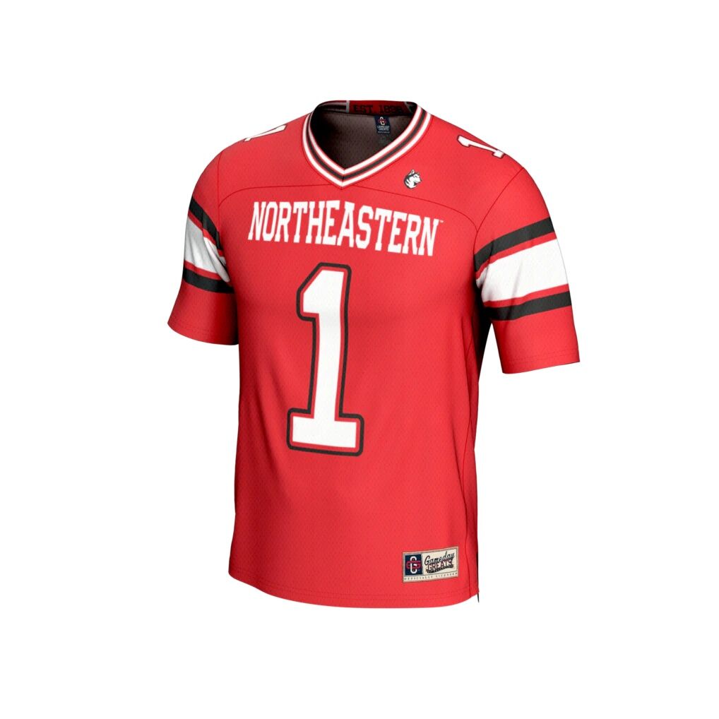#1 Northeastern Huskies GameDay Greats Youth Lightweight Collegiate Football Fashion Jersey