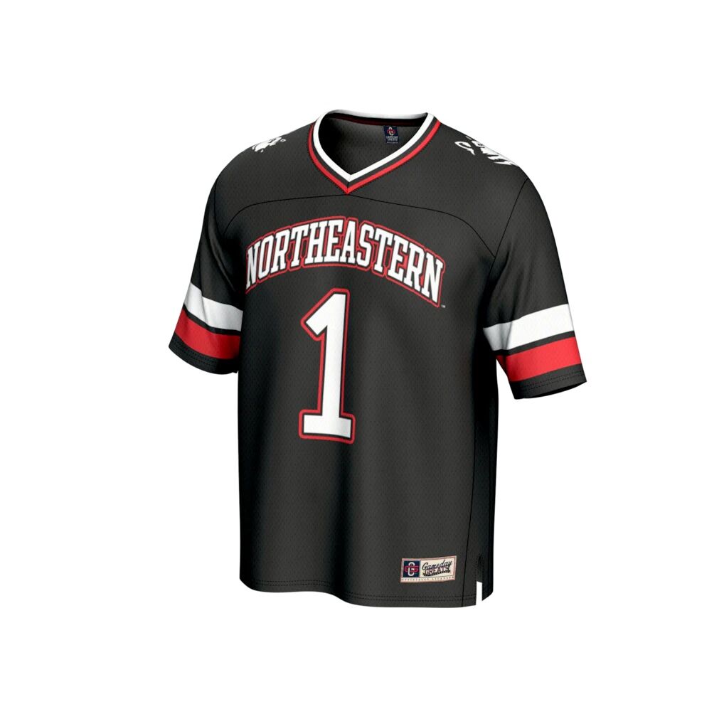 #1 Northeastern Huskies GameDay Greats Youth Lightweight Collegiate Football Fashion Jersey