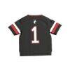 #1 Northeastern Huskies GameDay Greats Toddler Lightweight Collegiate Football Fashion Jersey - Black - Detail View