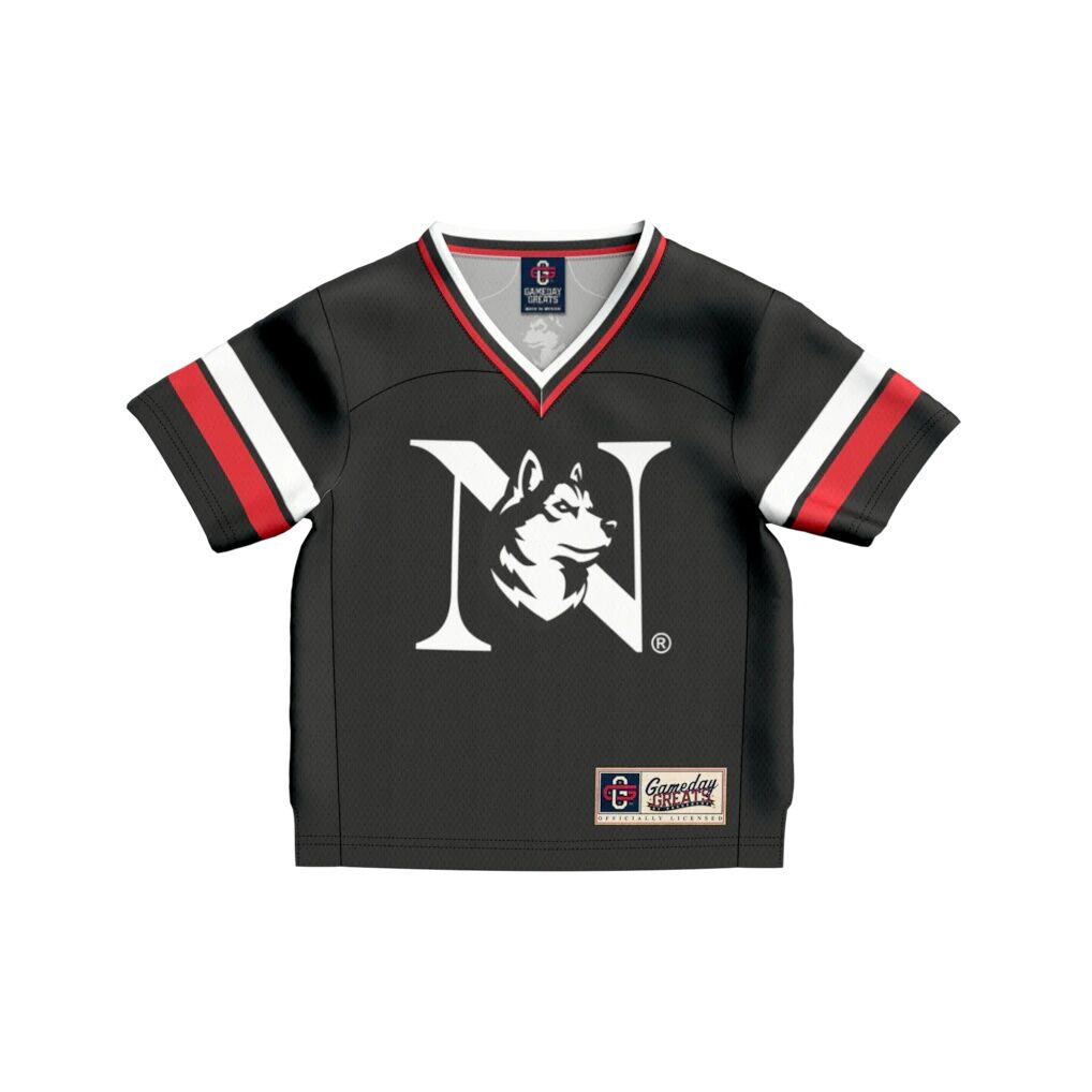 #1 Northeastern Huskies GameDay Greats Toddler Lightweight Collegiate Football Fashion Jersey