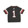 #1 Northeastern Huskies GameDay Greats Infant Lightweight Collegiate Football Fashion Jersey - Black - Detail View