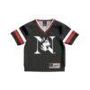 #1 Northeastern Huskies GameDay Greats Infant Lightweight Collegiate Football Fashion Jersey - Black - Side View