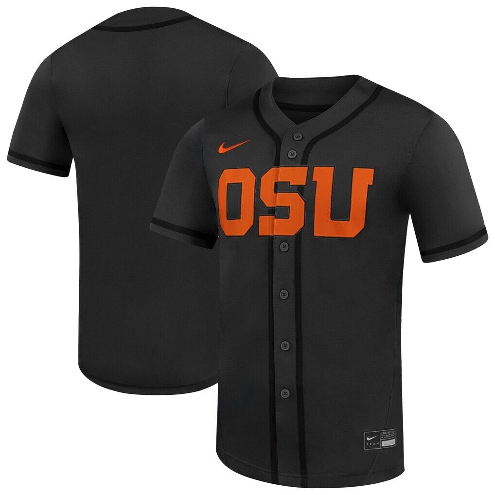 Oregon State Beavers Nike Unisex Replica Softball Jersey - Anthracite