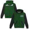 New York Jets Outerstuff Toddler Stadium Colorblock Full-Zip Hoodie - - Front View