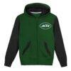New York Jets Outerstuff Toddler Stadium Colorblock Full-Zip Hoodie - - Side View