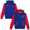 Buffalo Bills Outerstuff Toddler Stadium Colorblock Full-Zip Hoodie - - Front View